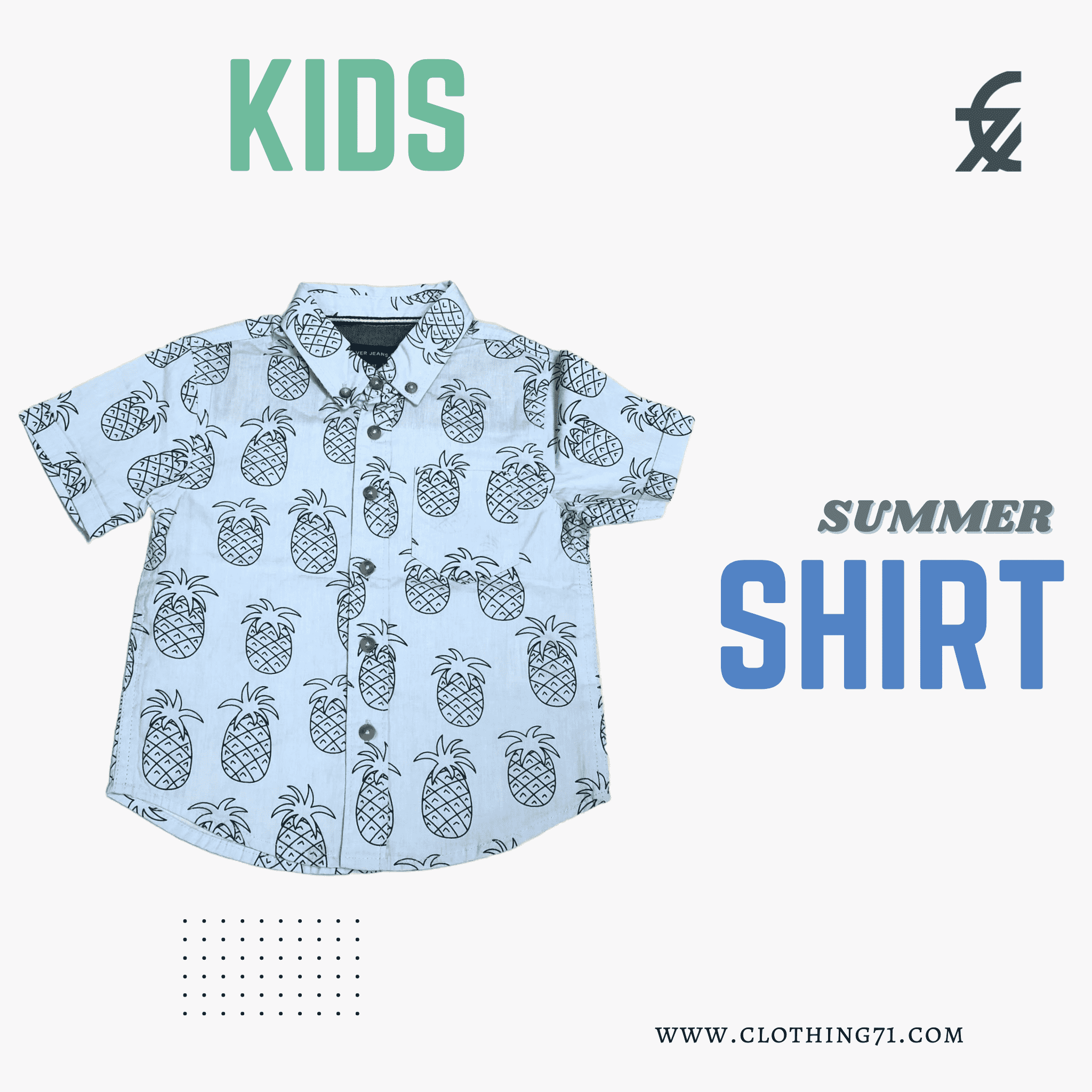 Kids Summer Shirt